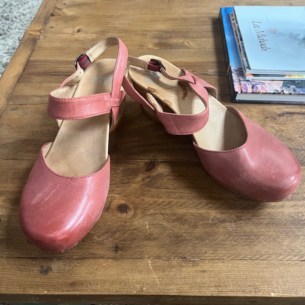 Dansko sandals! Only worn once!
